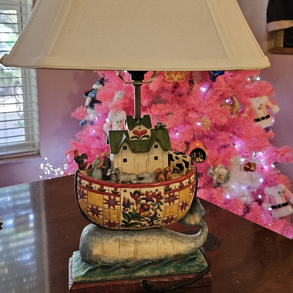 Noah's Ark Lamp by Jim Shore - Picture 5 of 6